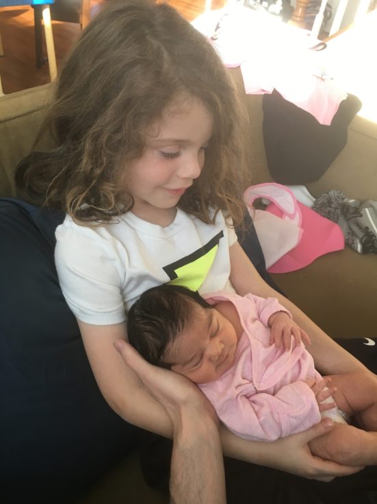 Eleanor and Eli newborn