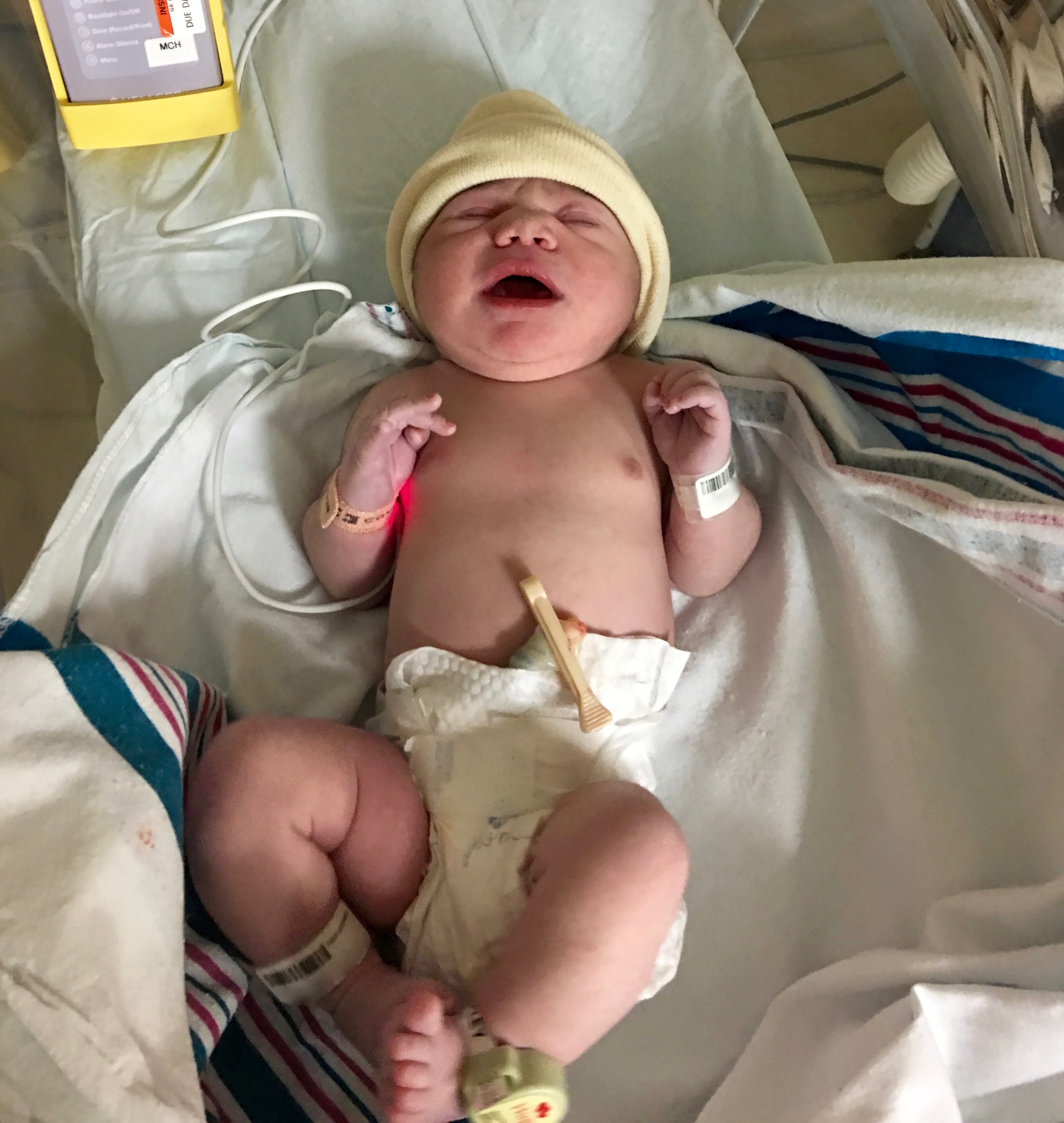 eleanor minutes old