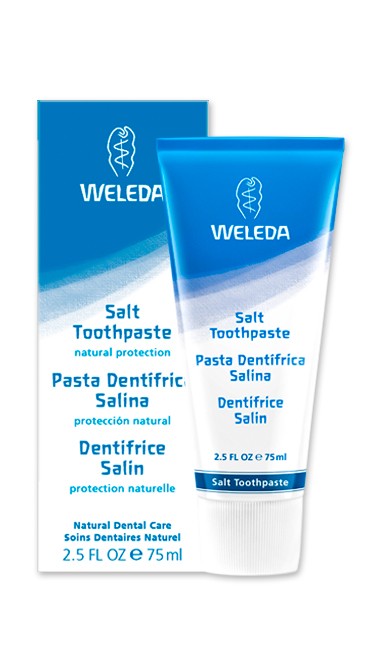 Weleda Salt Toothpaste - clean beauty swap