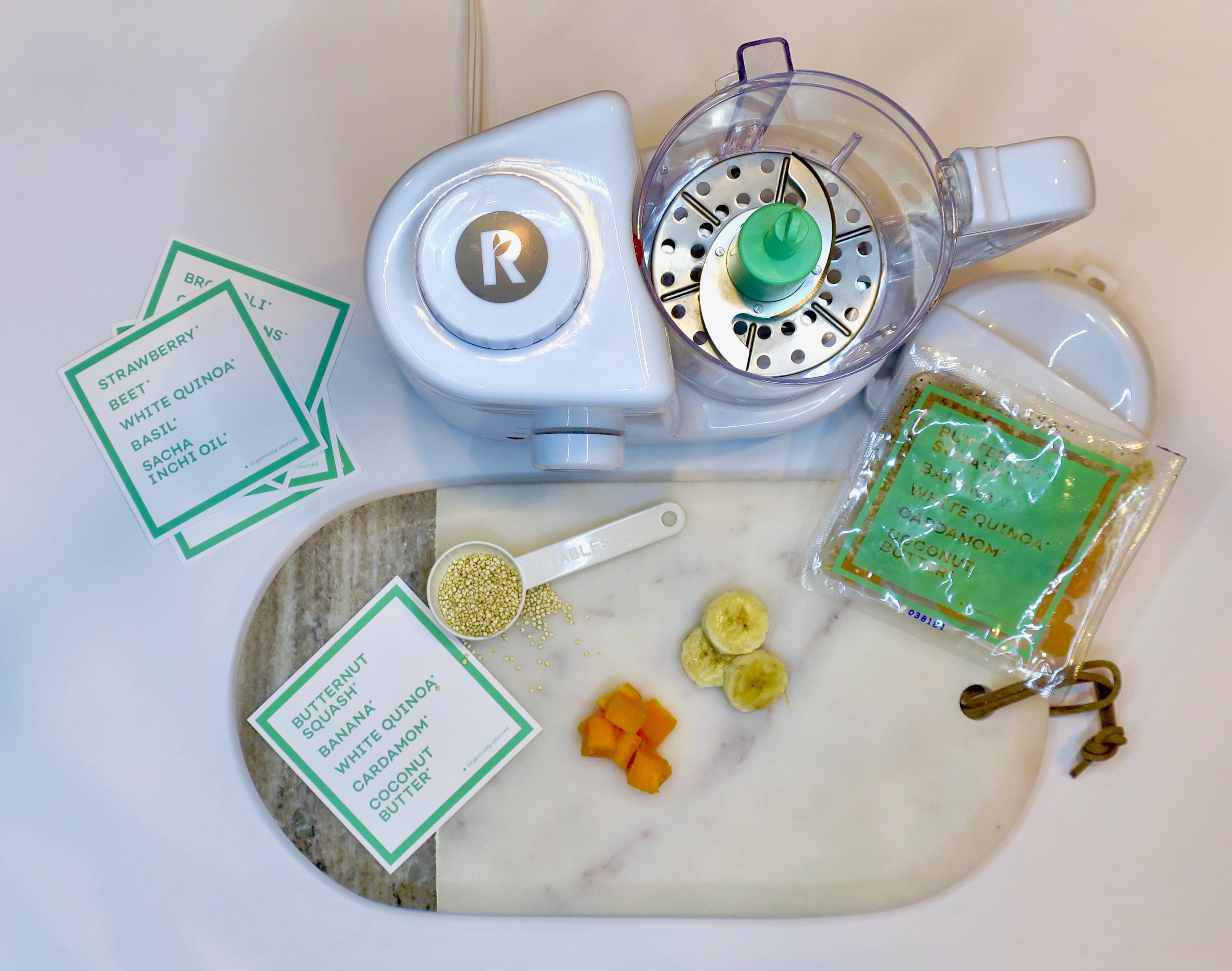 raised real meal pouch flat lay
