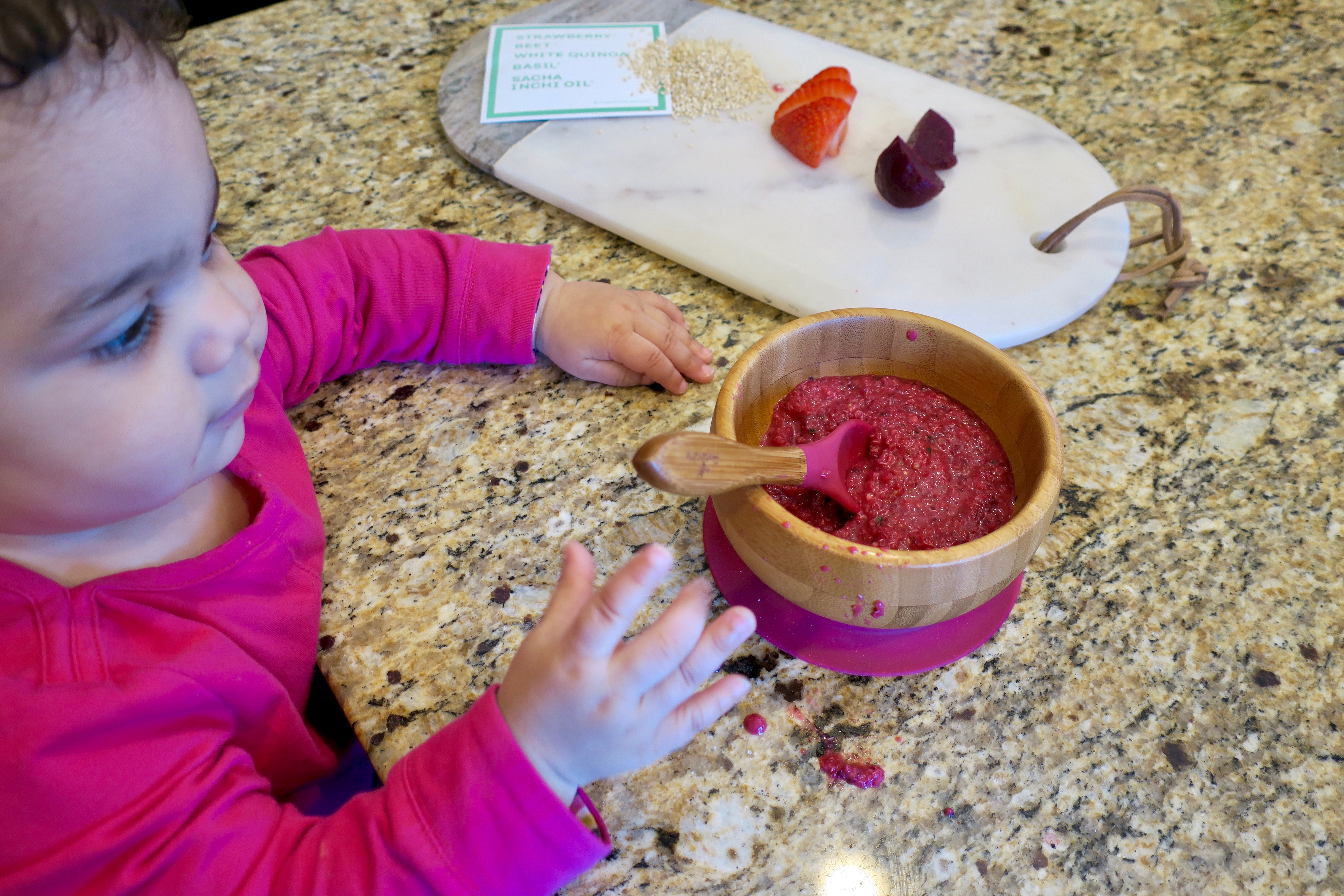 raised real beet baby