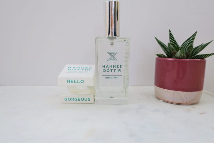 June Art of Organics + Hannes Dottir Mineral mist- Felixinsideout
