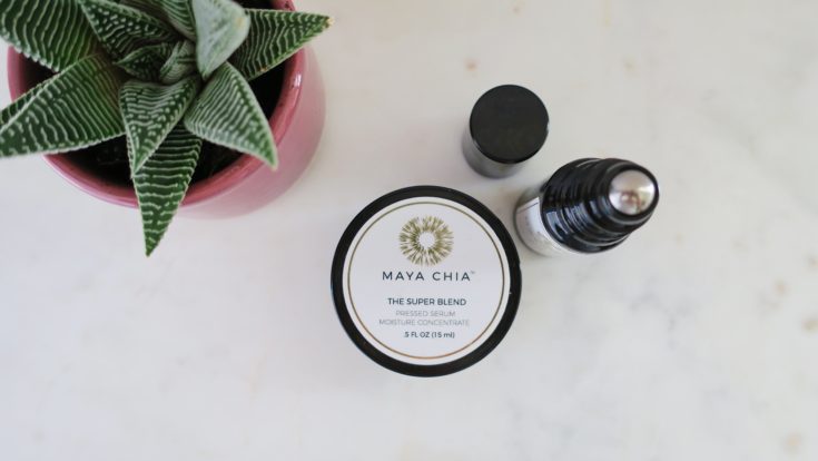 Maya Chia The Super Blend non-toxic Pressed Serum + Eye Achiever above- Felixinsideout