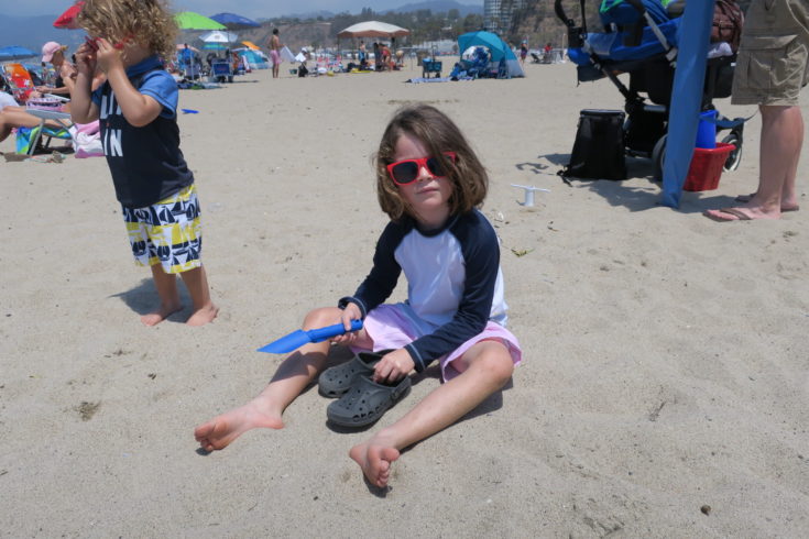 best beach for kids boys at annenberg