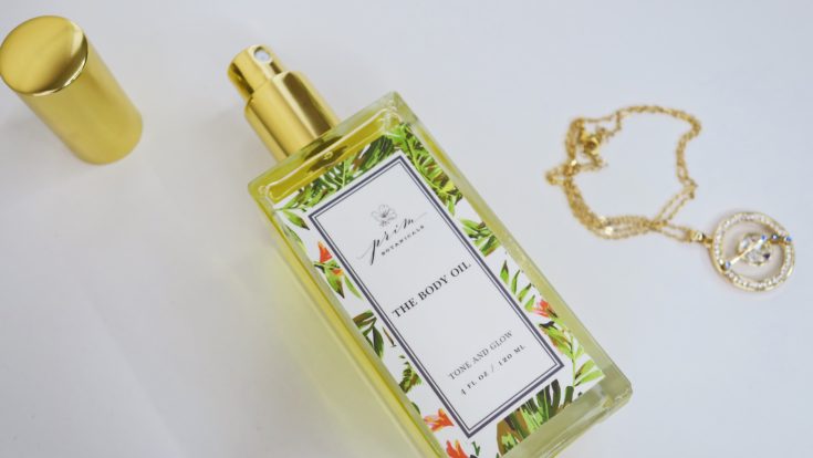 August Art of Organics x Prim Botanicals The Body Oil Flatlay- Felixinsideout
