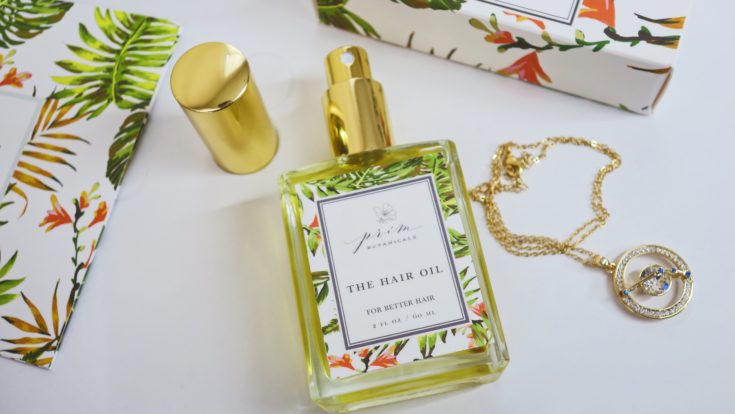 August Art of Organics x Prim Botanicals The Hair Oil Flatlay- Felixinsideout