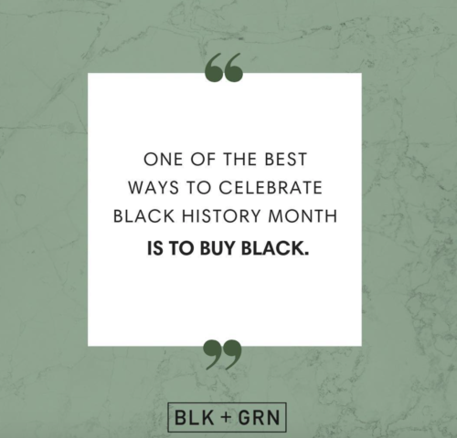 Blk+Green support black women wellness brands