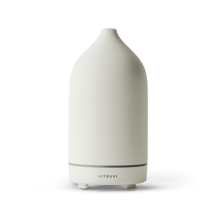 Vitruvi White Ceramic Diffuser Healthy Essentials- Felixinsideout