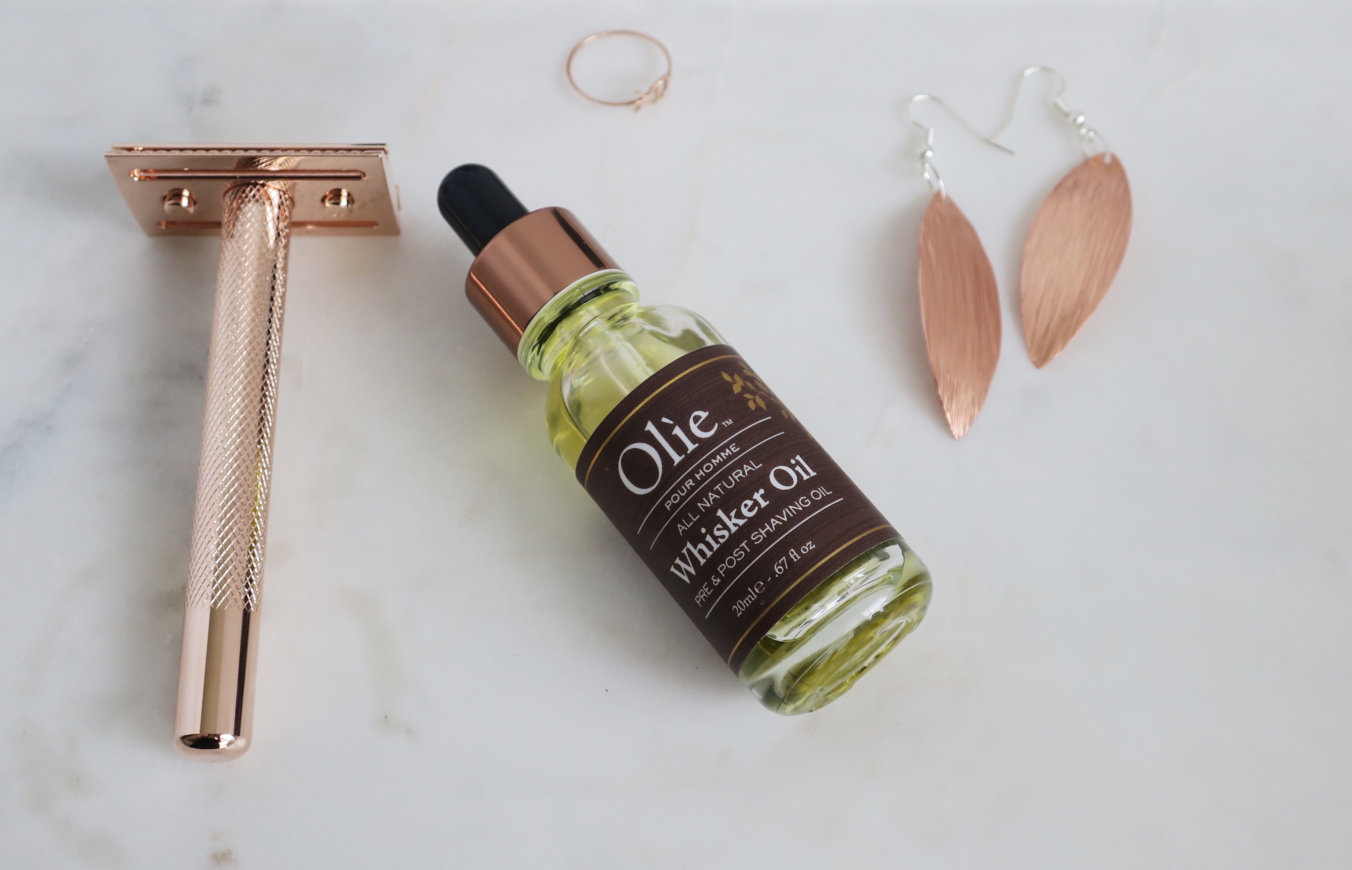Clean Shave x Femme- featuring ouishave rose gold razor- Felixinsideout